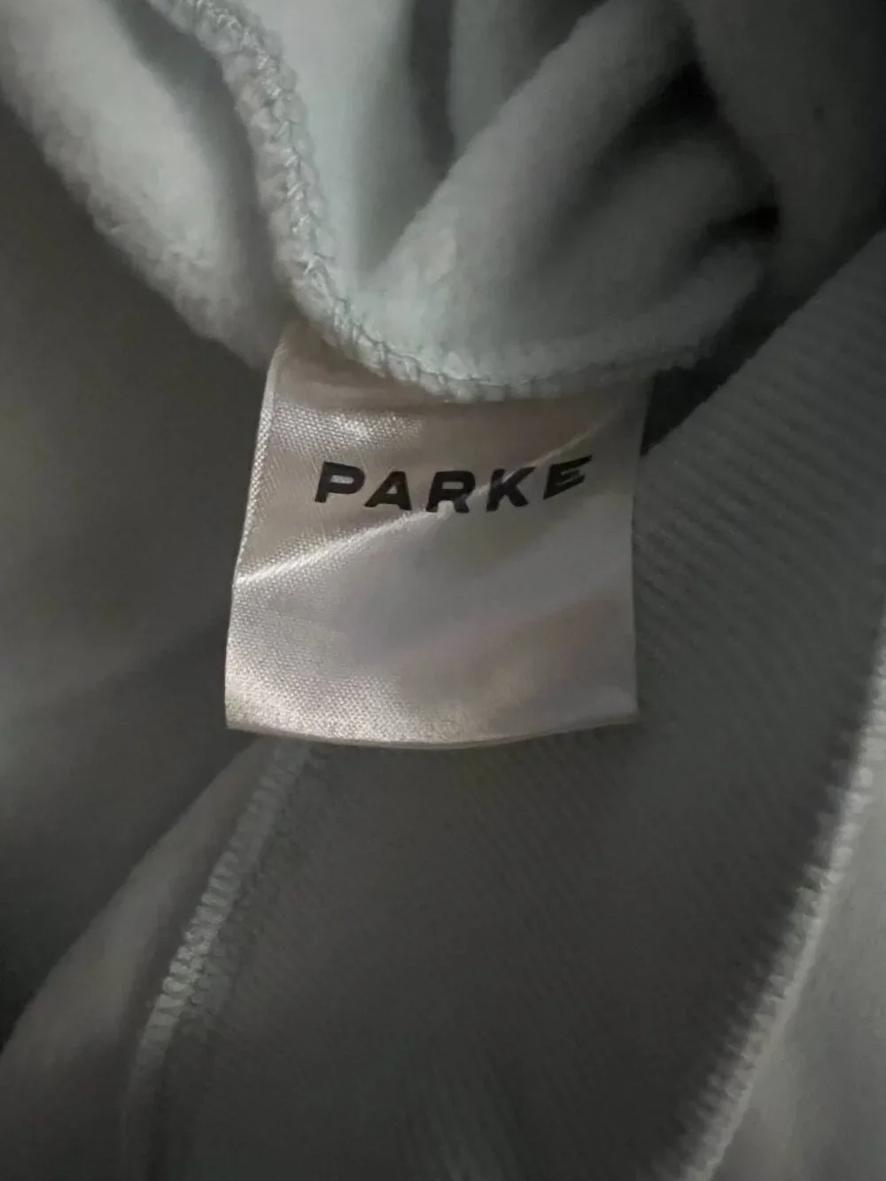 Parke Bridal Varsity Mockneck in Pale Blue Size S/M NEW IN BAG - Picture 5 of 5
